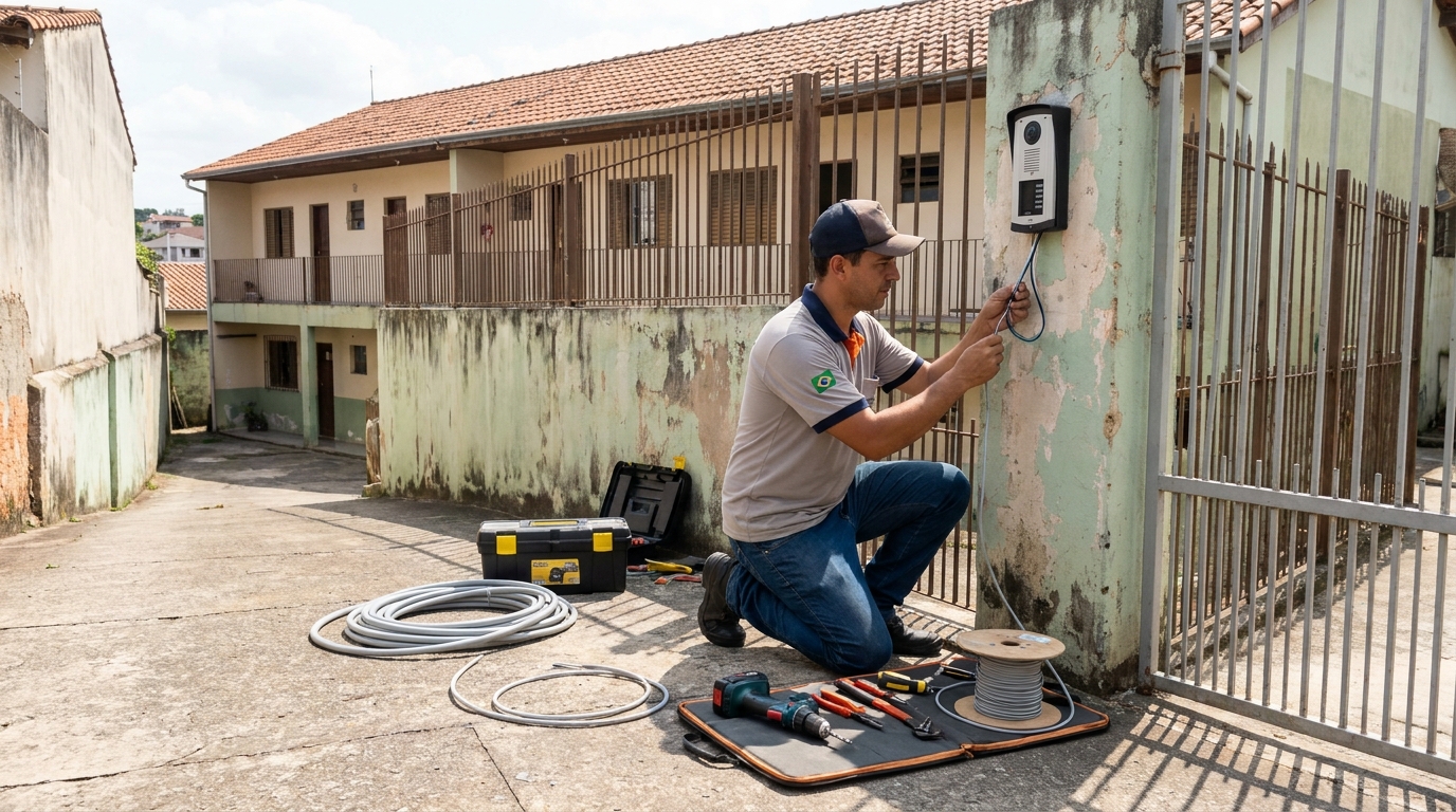 Instalação de Porteiro Eletrônico em Itajaí‑SC