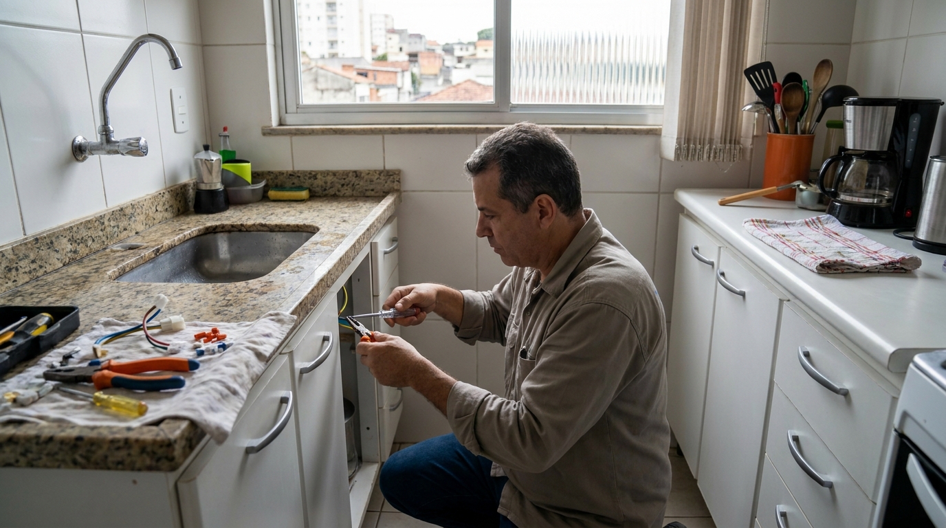 Troca de Torneira Elétrica em Itajaí‑SC
